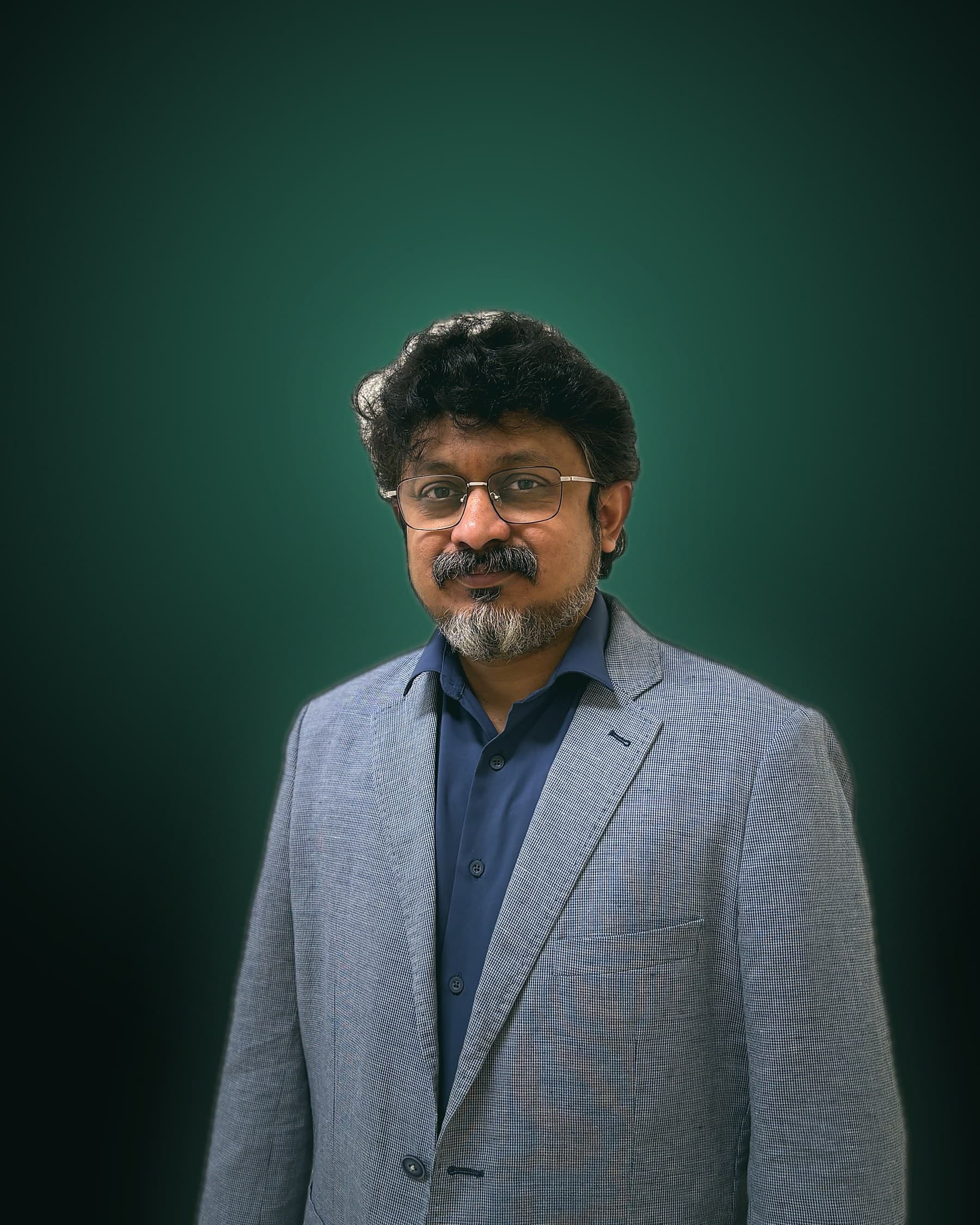 Dr. Amol Gawande, studio portrait